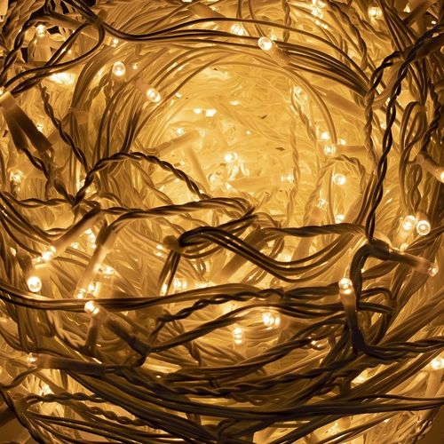 SOPLE FLASH 200 LED ZEWNĘTRZNE BIAŁE CIEPŁE CHOINKOWE lampki z Flashem na Arena.pl