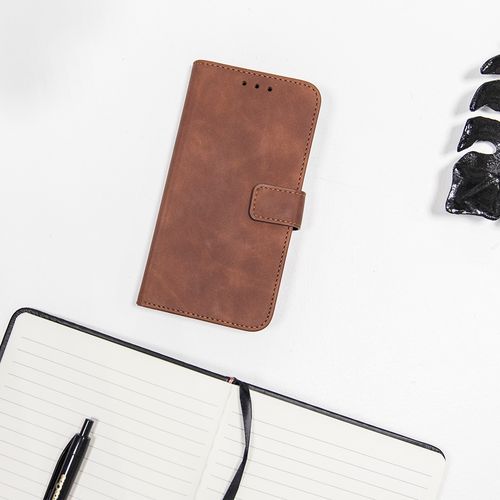 Etui Smart Velvet do iPhone 11 brązowy na Arena.pl