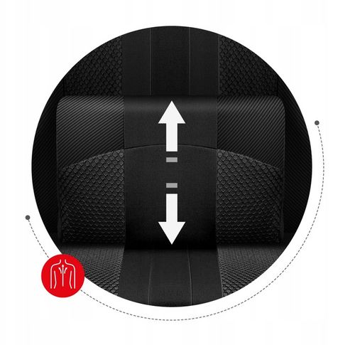 Fotel gamingowy gracza PODNÓŻEK regulowane oparcie HUZARO Force 4.7 Carbon na Arena.pl