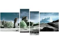 120CM 55 OBRAZ 4 ELEM OGRODZIENIEC ŚCIENNY