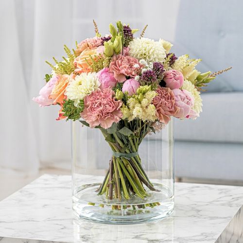 Wazon ŚWIECZNIK Lampion Cylinder 19 cm POJEMNIK Na Kompozycje na Arena.pl