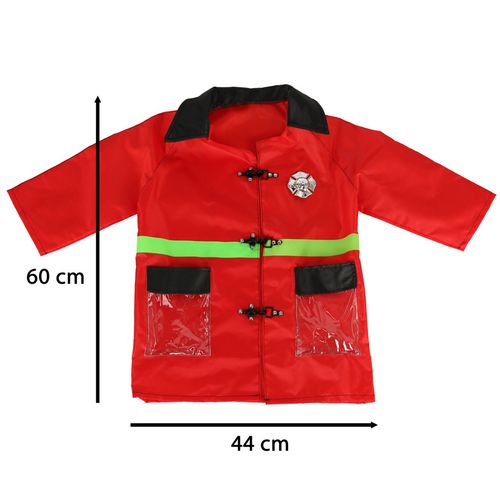 Kostium Strój Karnawałowy Przebranie Strażak Walkie-Talkie 3-8 Lat na Arena.pl