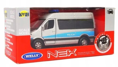 Welly Mercedes-Benz Sprinter Panel Van Policja0215 na Arena.pl