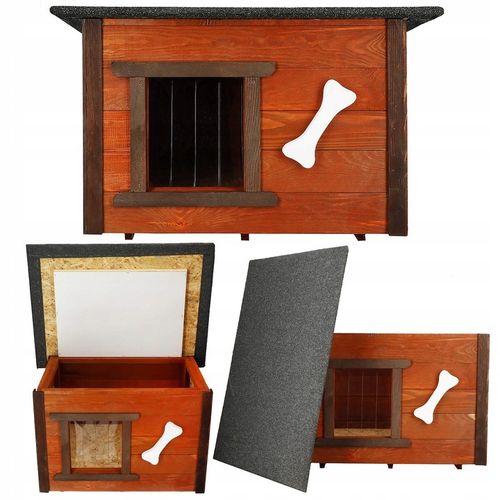 DREWNIANA BUDA DLA PSA OCIEPLANA KURTYNA LEGOWISKO DOMEK OTWIERANY DACH na Arena.pl