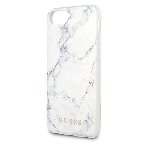 Guess Marble - Etui iPhone 8 / 7 (White) na Arena.pl