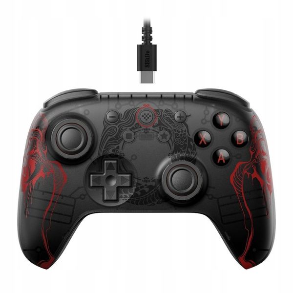 Pad Przewodowy 8Bitdo Ultimate 2C Black Myth Wukong Hall Effect Android PC zdjęcie 1