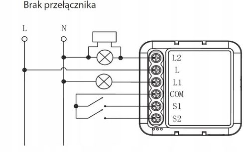 OXT Mini Przekaźnik 2 Obwody bez N ZigBee TUYA 2x5A na Arena.pl
