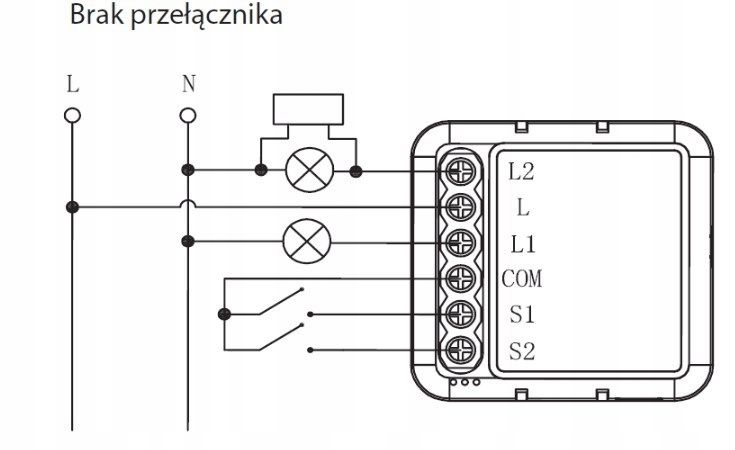 OXT Mini Przekaźnik 2 Obwody bez N ZigBee TUYA 2x5A zdjęcie 4