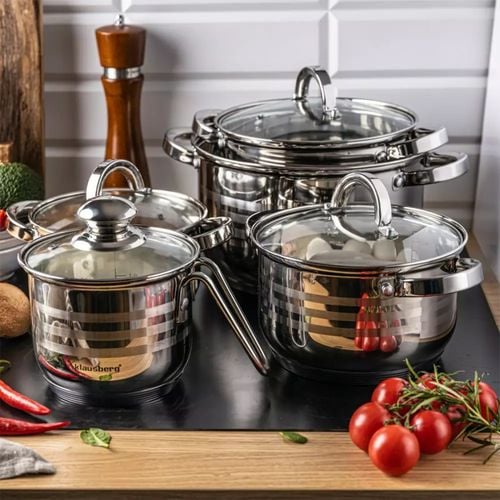 ZESTAW GARNKÓW 10 ELEMENTÓW KLAUSBERG KB-7696 na Arena.pl