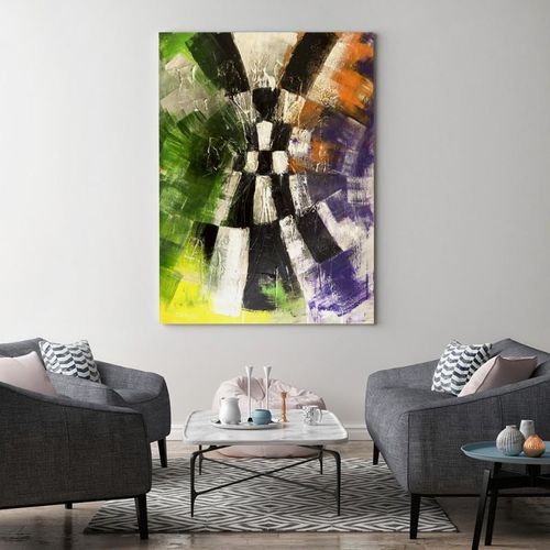 Obraz na płótnie - Canvas, Abstrakcja 76 60x80 na Arena.pl