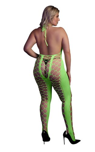 bodystocking with halterneck  xl/xxxxl na Arena.pl