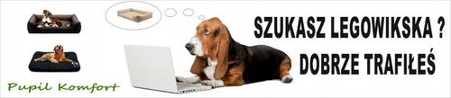 Średni materac dla psa legowisko 90x60 XL poducha kanapa posłanie GRAFIT na Arena.pl