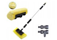 SZCZOTKA DO MYCIA AUTA SAMOCHODU 4 PŁASZCZYZNY TRZONEK TELESKOPOWY 165cm