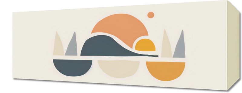 Obraz 50x20cm Pagórki Wyniosłości zdjęcie 1