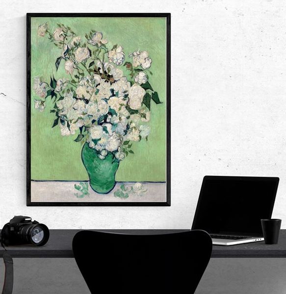 Roses, Vincent van Gogh - plakat 30x40 cm zdjęcie 2