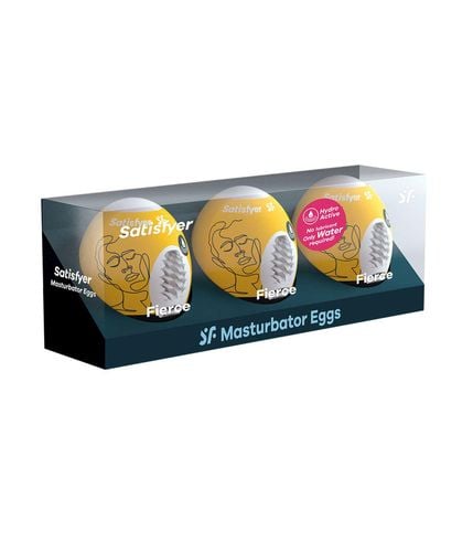 zestaw masturbatorów eggs set of 3 fierce satisfyer na Arena.pl