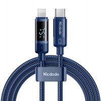 Kabel USB-C do Lightning Mcdodo CA-5211, 36W, 1.2m (niebieski)