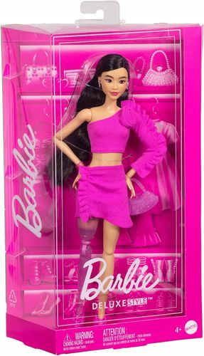 ND01_252156 Barbie Deluxe Style lalka w sukience na Arena.pl