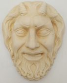 dekor - głowa duża 14x12 cm