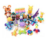 ZESTAW PLASTELINA PIANKOLINA 108 ELEMENTOW NA 36 KOLORÓW