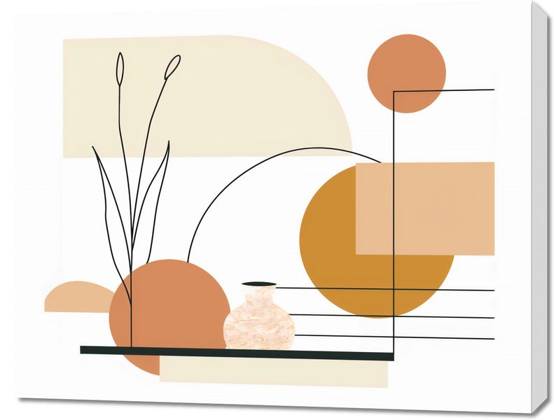 Obraz 90x70cm Terrakotowy Krzyk zdjęcie 1