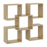 Ozdobna półka ścienna, wisząca, Marta, 98x18x91, artisan, mat | TYLETEGOTU