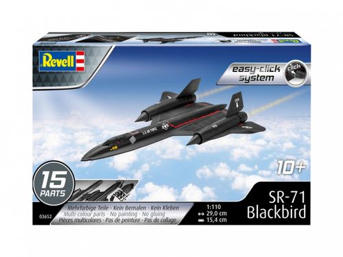 Model plastikowy SR-71 Blackbird Easy-Click 1/110 na Arena.pl