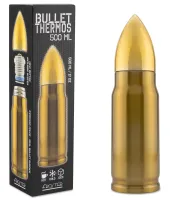 Militarny Termos Pocisk 500 ml dla Pasjonatów Broni Myśliwych, Leśniczych