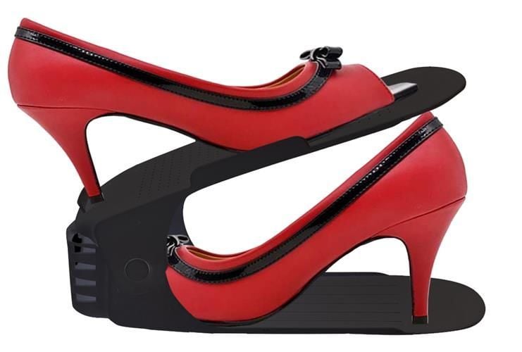 5610 ORGANIZER NA BUTY CZARNY zdjęcie 1