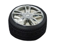 Młynek Metalowy do Mielenia Tytoniu Suszu w Kształcie Koła Samochodowego