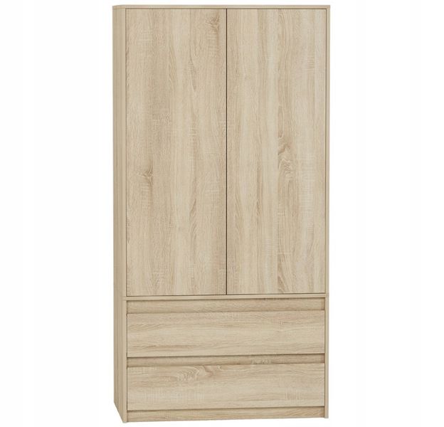 Szafa garderoba 90cm 2d 2sz sonoma B-9 zdjęcie 9