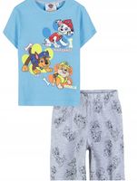 Piżama chłopięca krótki rękaw bawełna 128 Psi Patrol
