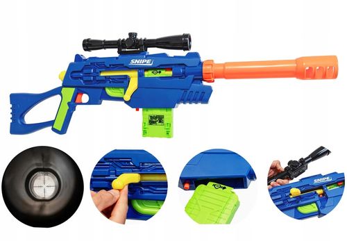 SNAJPERKA SNIPE PISTOLET KARABIN SNAJPERSKI PLUS STRZAŁKI NERF zestaw na Arena.pl