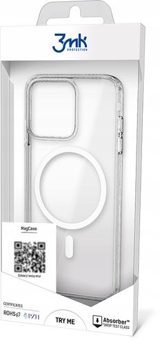 ETUI DO IPHONE 14 PRO MAX 3MK MAGCASE PRZEZROCZYSTE na Arena.pl