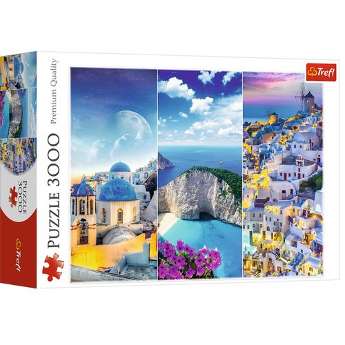Trefl Puzzle 3000 Greckie wakacje na Arena.pl