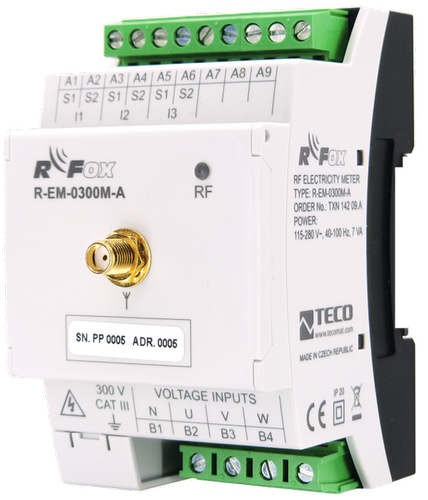 R-EM-0300M-A RFOX2 3-fazowy licznik prądu TXN 142 09.A na Arena.pl