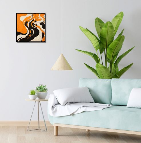 Plakat 40x40cm Tańczący Atrament na Arena.pl