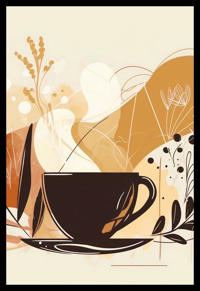 Plakat 68x101cm Aromatyczna Przerwa zdjęcie 2