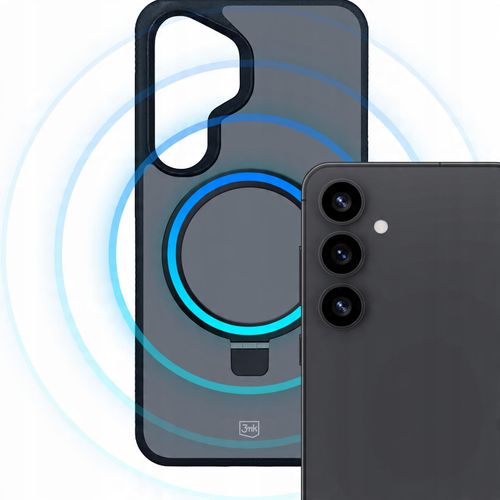 Etui z MagSafe na Samsung Galaxy S25 - 3mk Smoke Case Mag&Stand na Arena.pl