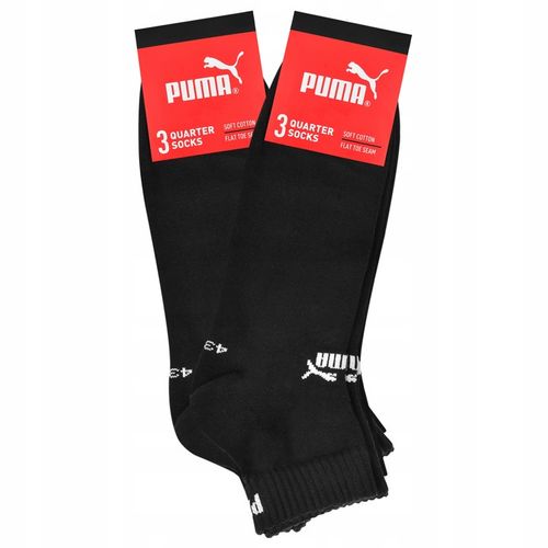 Puma Skarpety Męskie Zakostki Logo Bawełna 6 par Quarter C3 Rozmiar 43/46 na Arena.pl