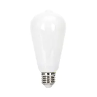 Mlecznobiała żarówka LED ST64 E27 4W 470lm ciepła do salonu energooszczędna