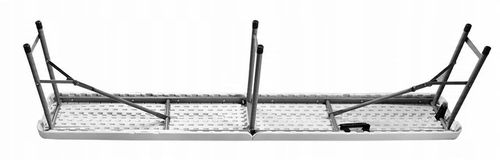 STÓŁ ROZKŁADANY + 2 ŁAWKI ZESTAW CATERINGOWY 180 cm SKŁADANY W WALIZKĘ XXL na Arena.pl