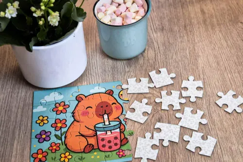Puzzle Milliwood 30 Elementów. Kapibara na Arena.pl