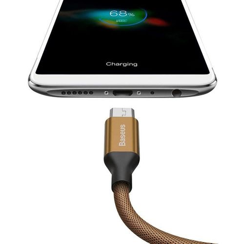 Kabel Baseus Yiven Micro USB 150cm 2A - brązowy na Arena.pl