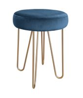 Taboret Venus HAIRPIN noga złota MG33