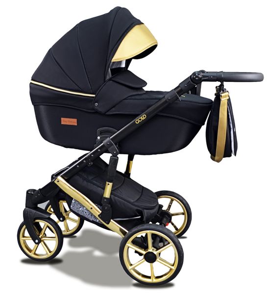 Wózek Dziecięcy Gold Uczio 2w1 Adaptery Maxi Cosi Cybex Aton I Size zdjęcie 4