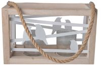 Świecznik drewniany na 2 świece