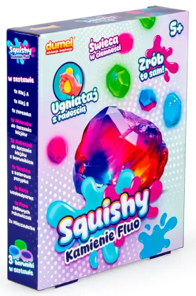 Squishy. Kamienie Fluo zdjęcie 2