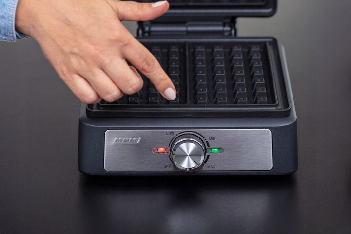 Gofrownica MPM MGO-41/C Czarny zdjęcie 3