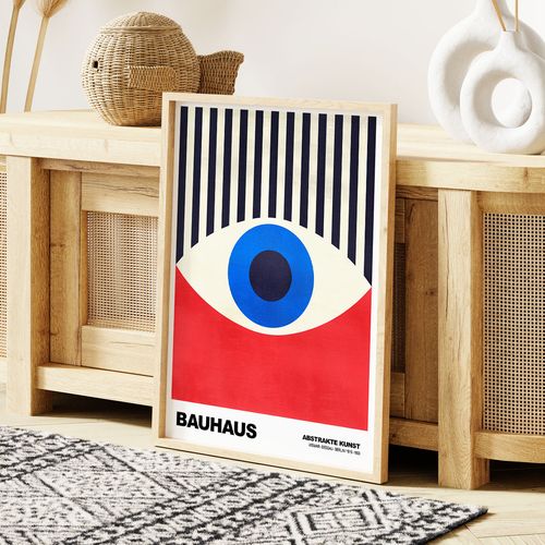 Plakat oko bauhaus 21x29,7 cm A4 na Arena.pl